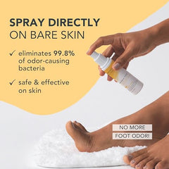 Barefoot Scientist Twinkle Toes freshens smelly shoes with a botanical blend