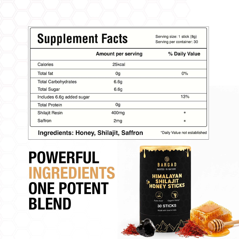 Bargad minerals hint at 85+ trace minerals for daily wellness.