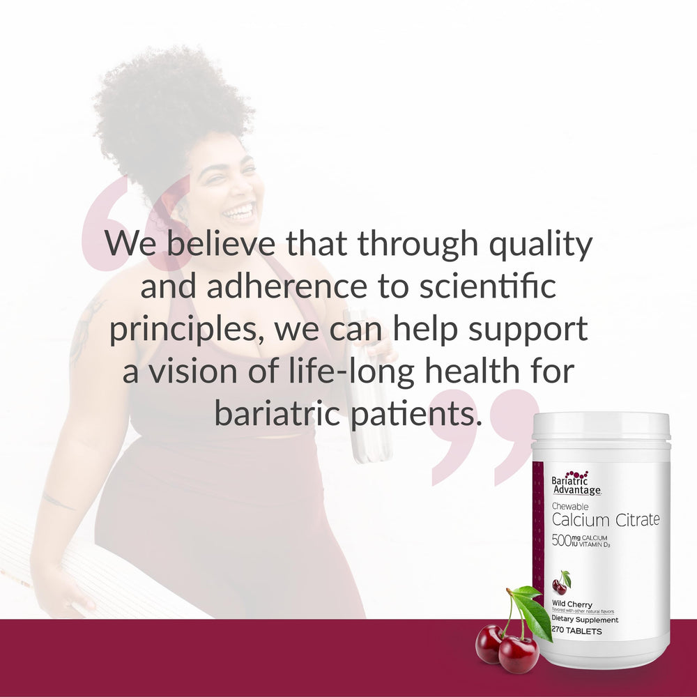 270 count Bariatric Advantage packaging for ongoing supplementation