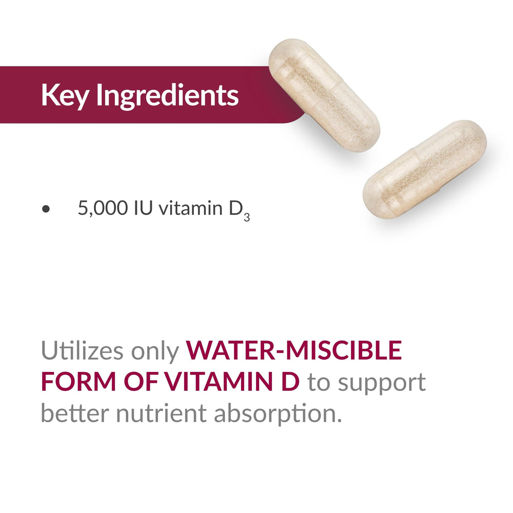 Bariatric Advantage diagram showing vitamin D3 aiding bone strength after weight-loss surgery.