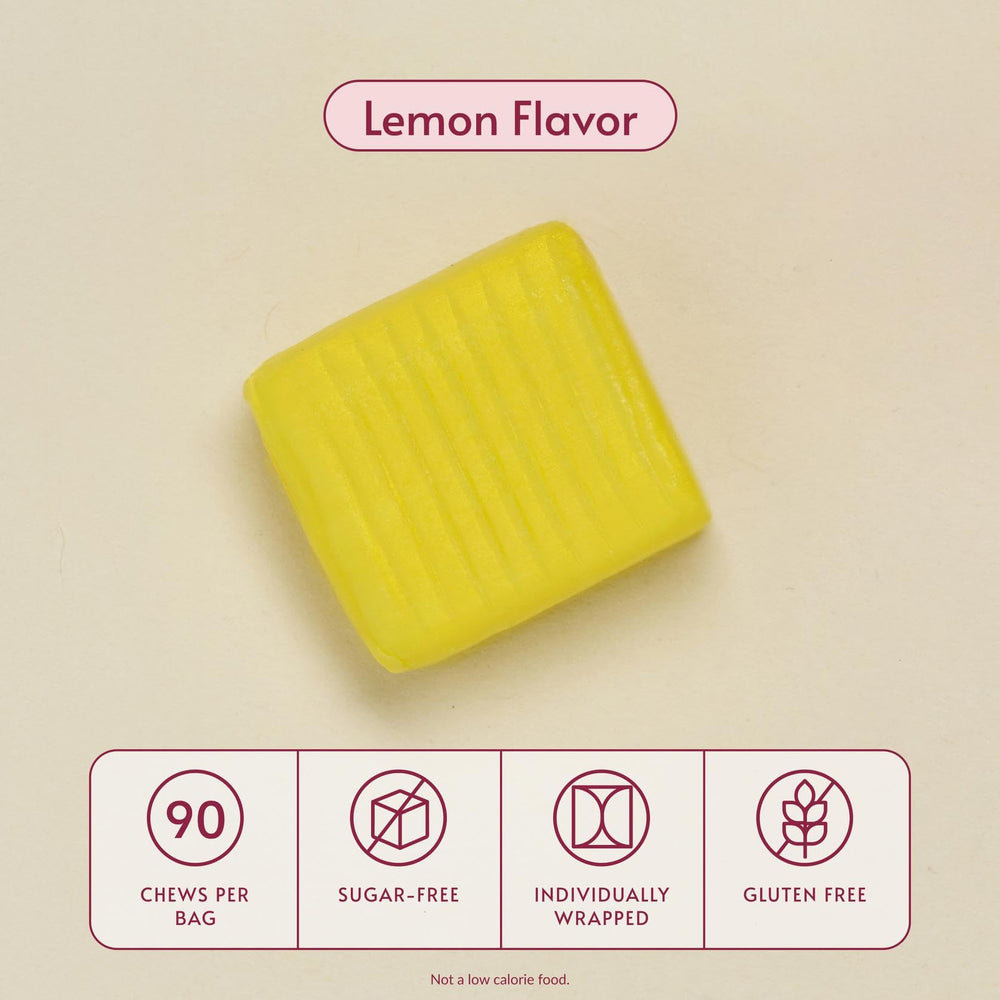Bariatric Advantage Lemon Chewy Bites individually wrapped packaging highlighting convenience