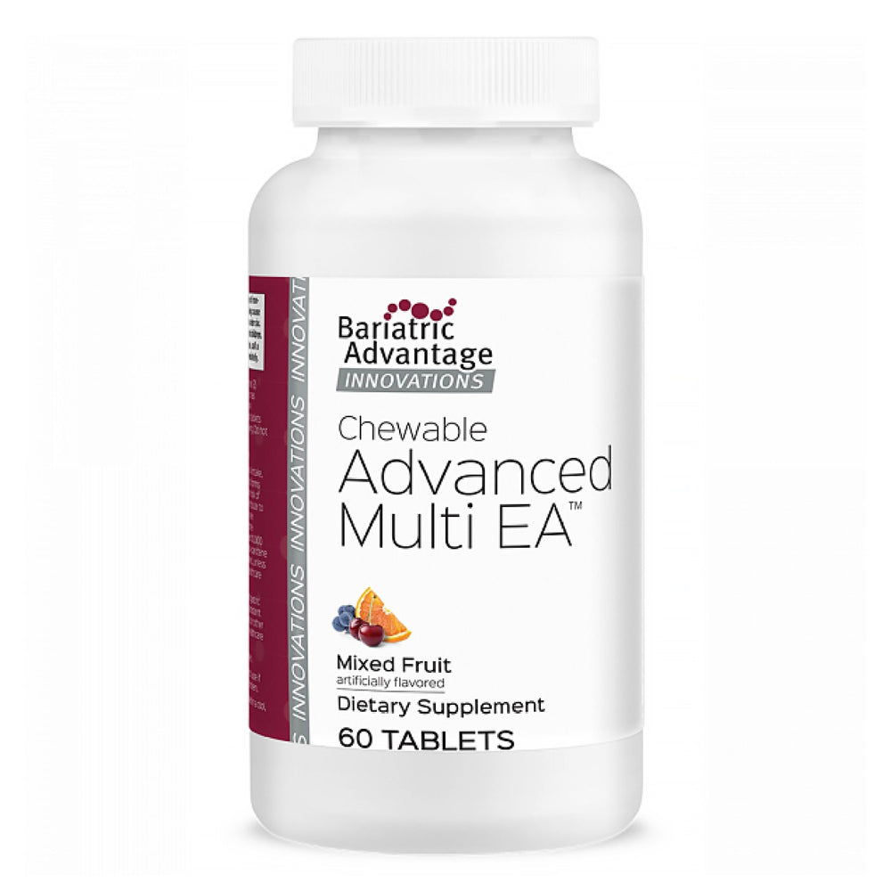 Bariatric Advantage Chewable Advanced Multi EA bottle for daily nutrient support.