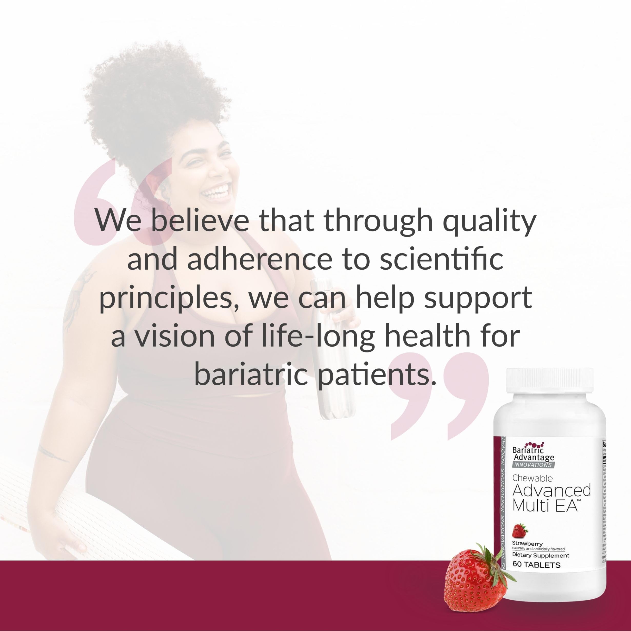 Bariatric Advantage Chewable Advanced Multi EA tips for daily use