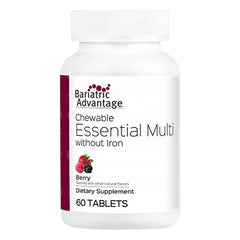 Bariatric Advantage Berry Chewable Multivitamin bottle for daily nutrient support after surgery