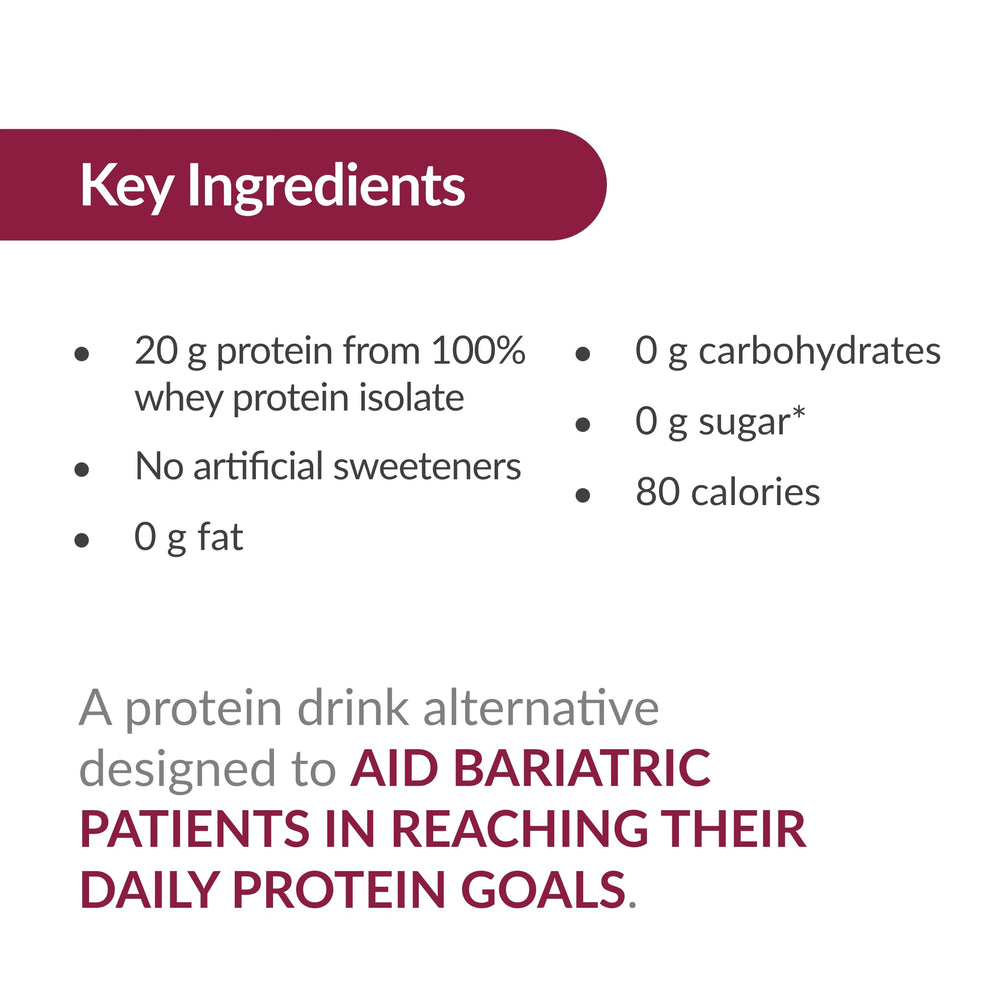 Bariatric Advantage Clearly Protein multi-pack showing 12 bottles for easy rotation