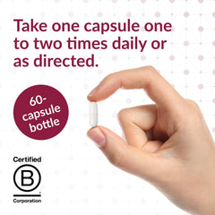 Bariatric Advantage FloraVantage Balance label closeup noting the proprietary strain blend