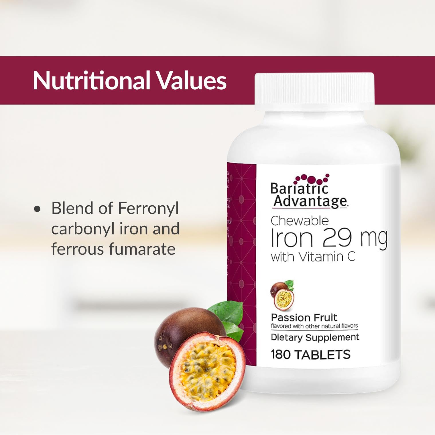 Bariatric Advantage fructooligosaccharides included for a balanced formula