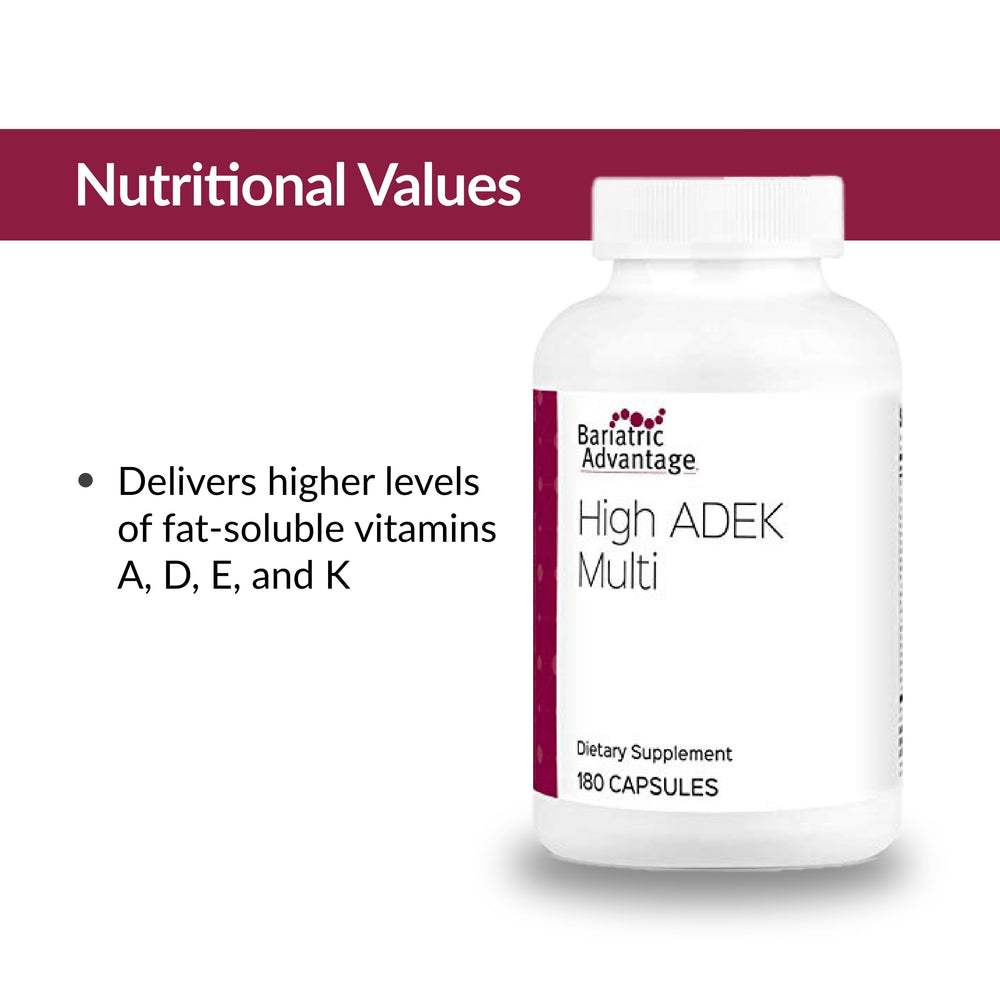 Bariatric Advantage High ADEK Multi packaging on shelf signals quality.