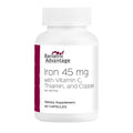 Bariatric Advantage Iron 45 mg with Vitamin C, Thiamin & Copper – Increased Absorption, Easily Digestible – 60 Count