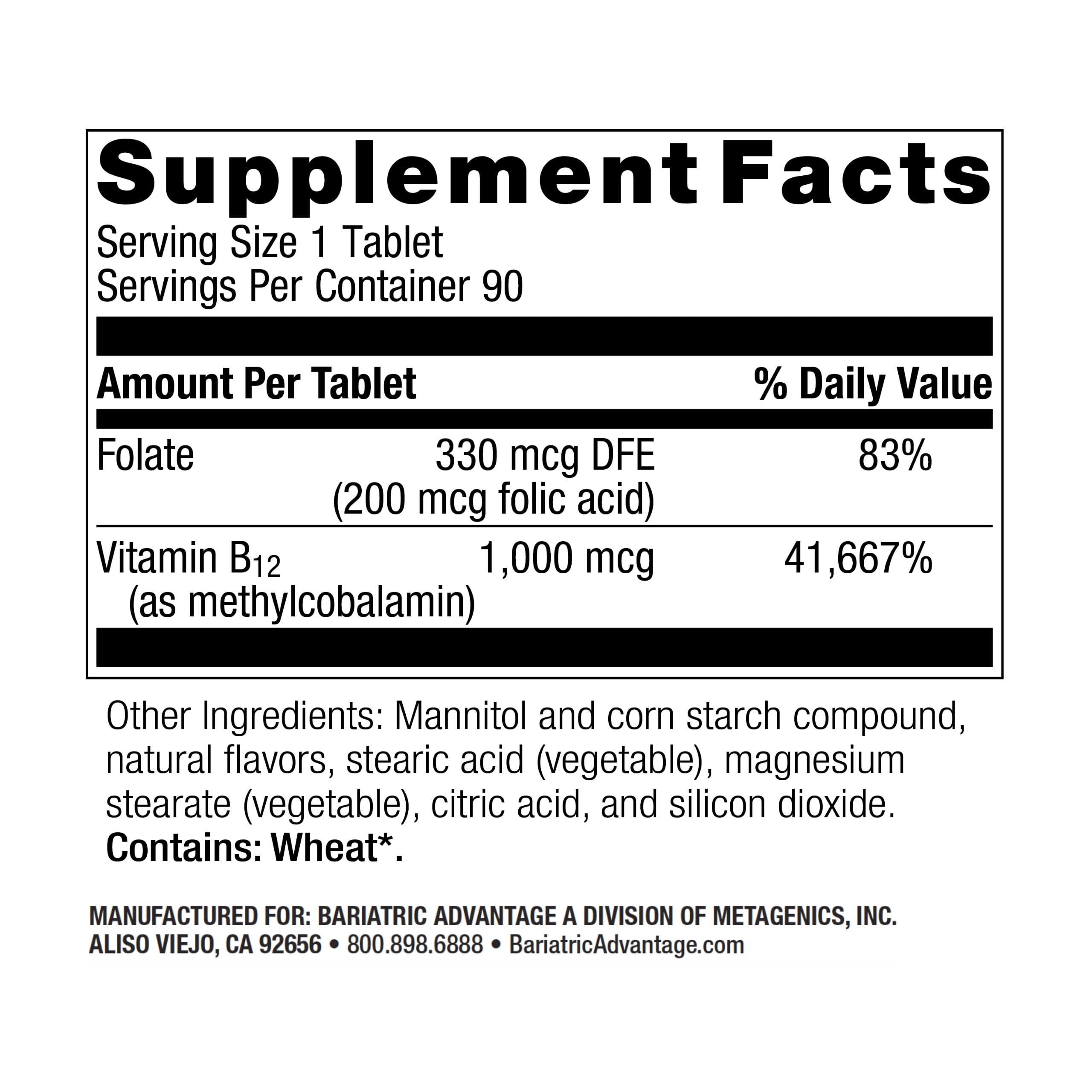 Bariatric Advantage Speedy Melts dissolving in water demonstrates quick melt and easy nutrient intake.
