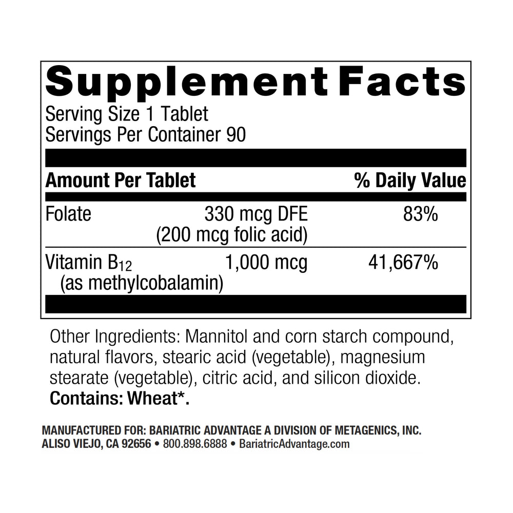 Bariatric Advantage Speedy Melts dissolving in water demonstrates quick melt and easy nutrient intake.