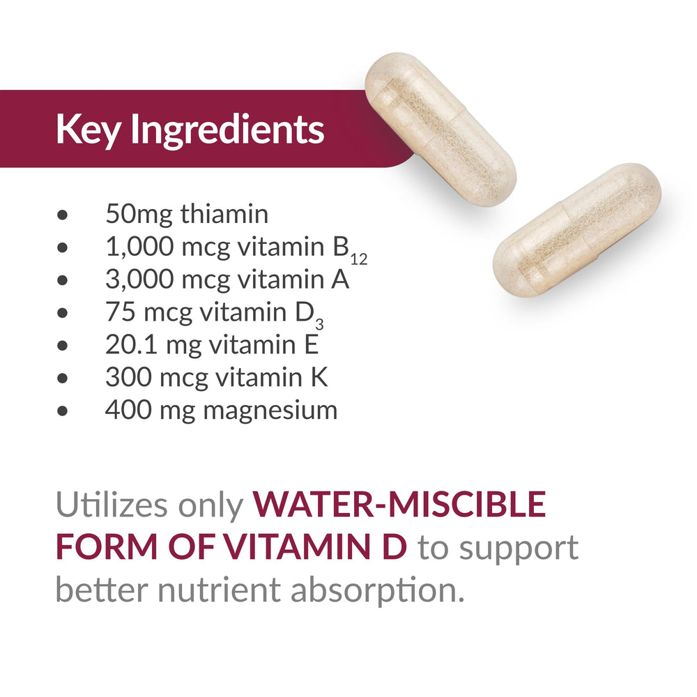 Bariatric Advantage Ultra Multi complete daily vitamin set for post-surgery support.