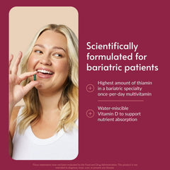 Bariatric Advantage Ultra Solo Iron capsule close-up, compact size for easy swallowing