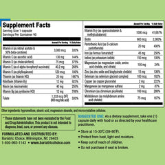 Bariatric Choice gluten-free icon on packaging signals suitability for sensitive digestion.