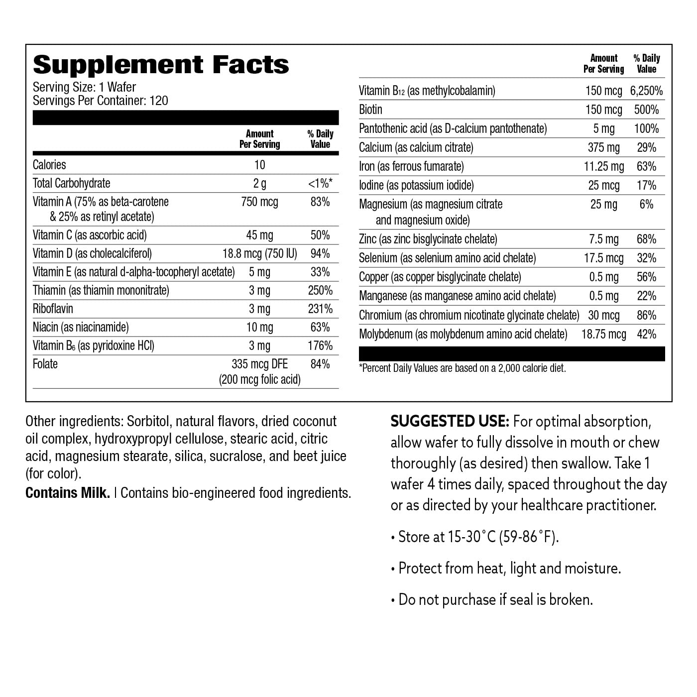 Bariatric Choice iron and vitamins chewables provide essential minerals in flavorful form