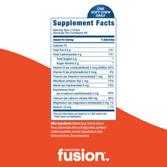 Bariatric Fusion calcium chews 60-count pack ready for daily calcium support