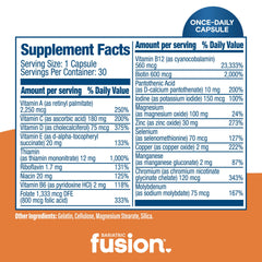 Side view of Bariatric Fusion bottle highlighting compact packaging.