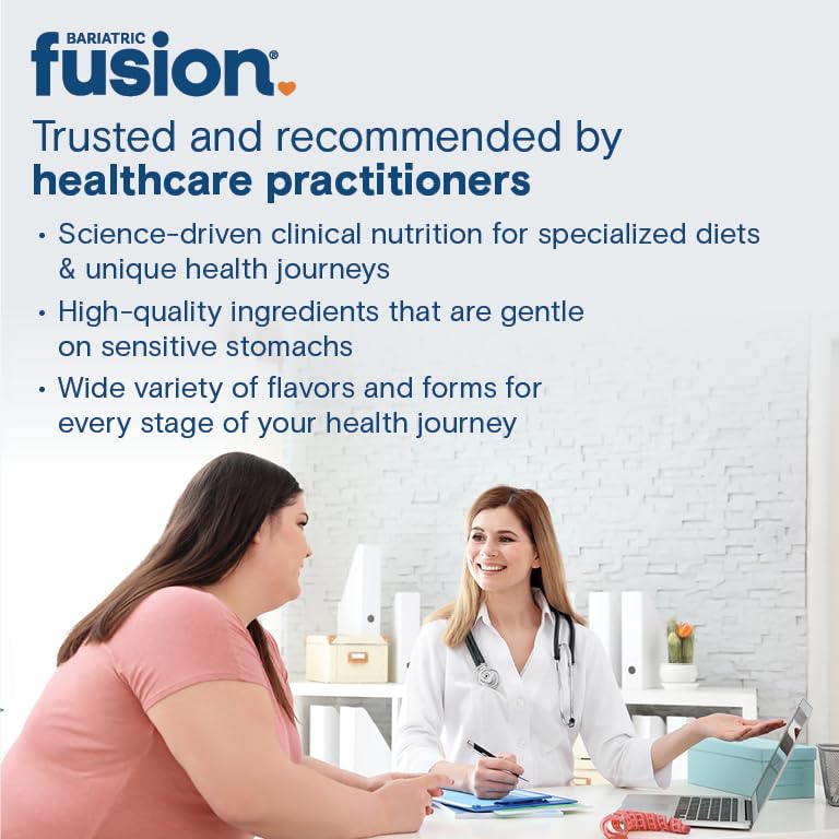 Bariatric Fusion Chicken Soup blender-ready shaker in action