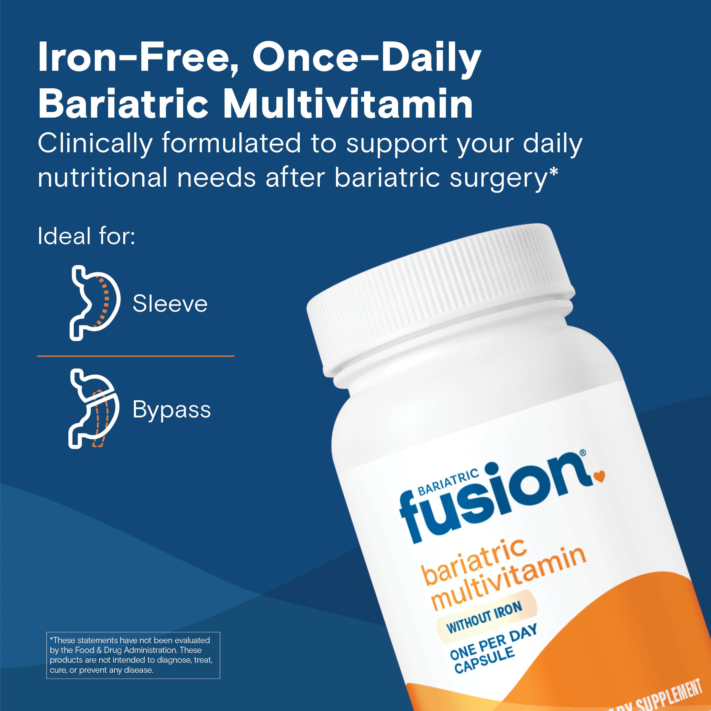 Close-up of capsules from Bariatric Fusion for post-surgery routines.