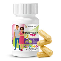 BariatricPal Multivitamin One Day Bottle offers a convenient post-surgery nutrition routine