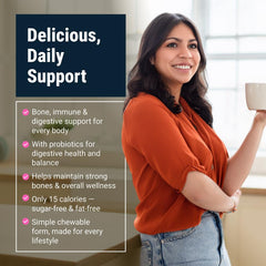 BariatricPal Sugar-Free Calcium Citrate Soft Chews strawberry twist chew with bright flavor.