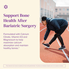 Barimelts calcium citrate 500mg tablets to support absorption.