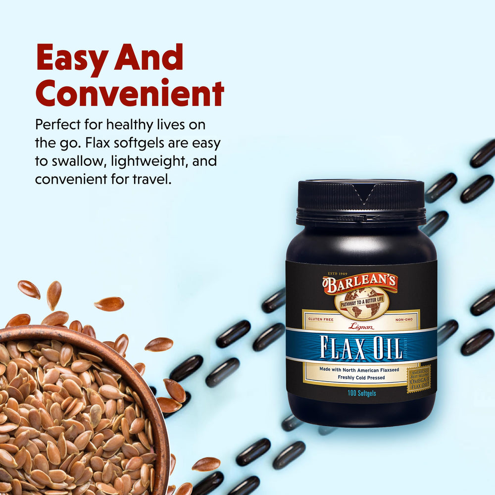 Non-GMO and gluten-free flax seeds underscore Barlean's quality