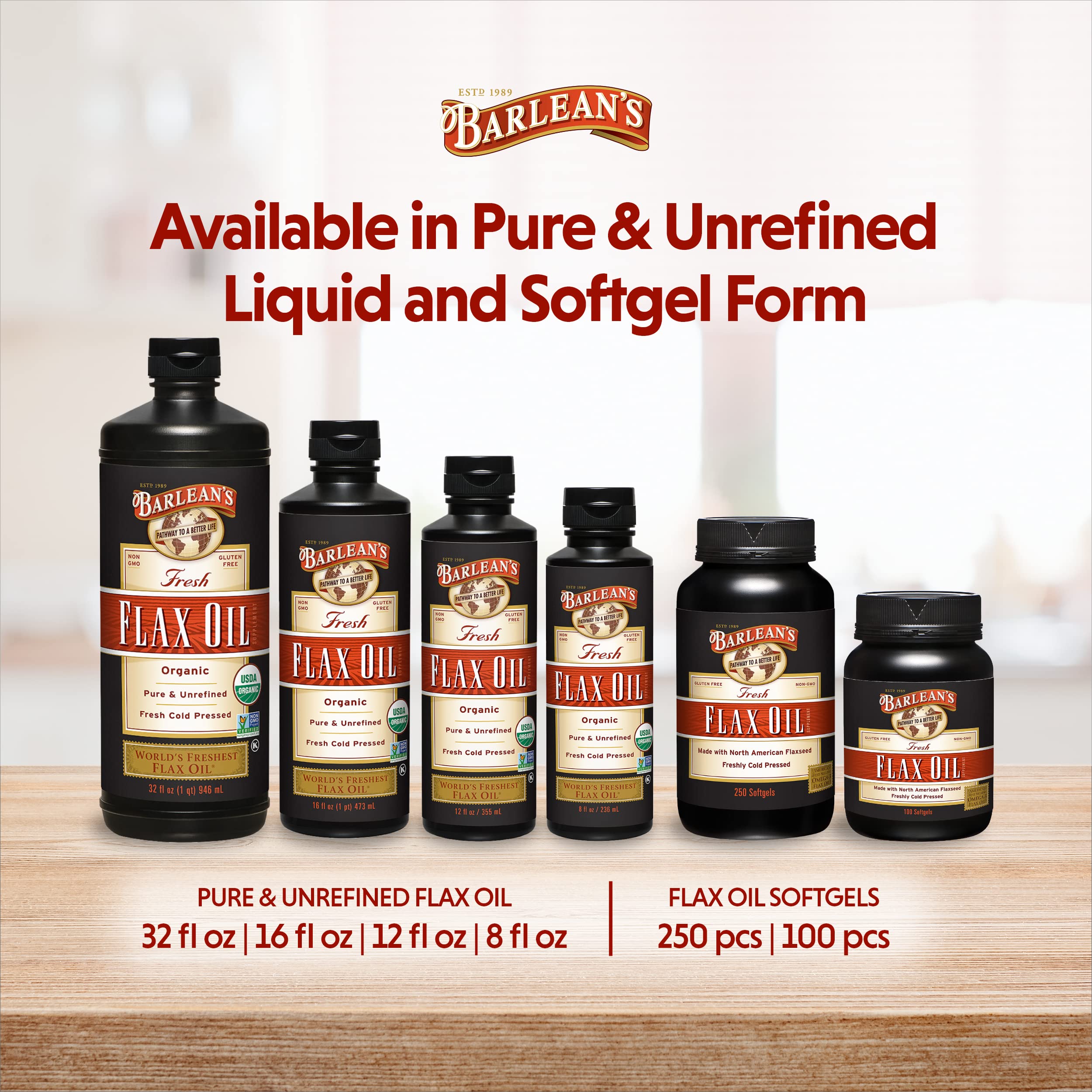 Barlean's softgels easy to swallow as part of a daily routine.