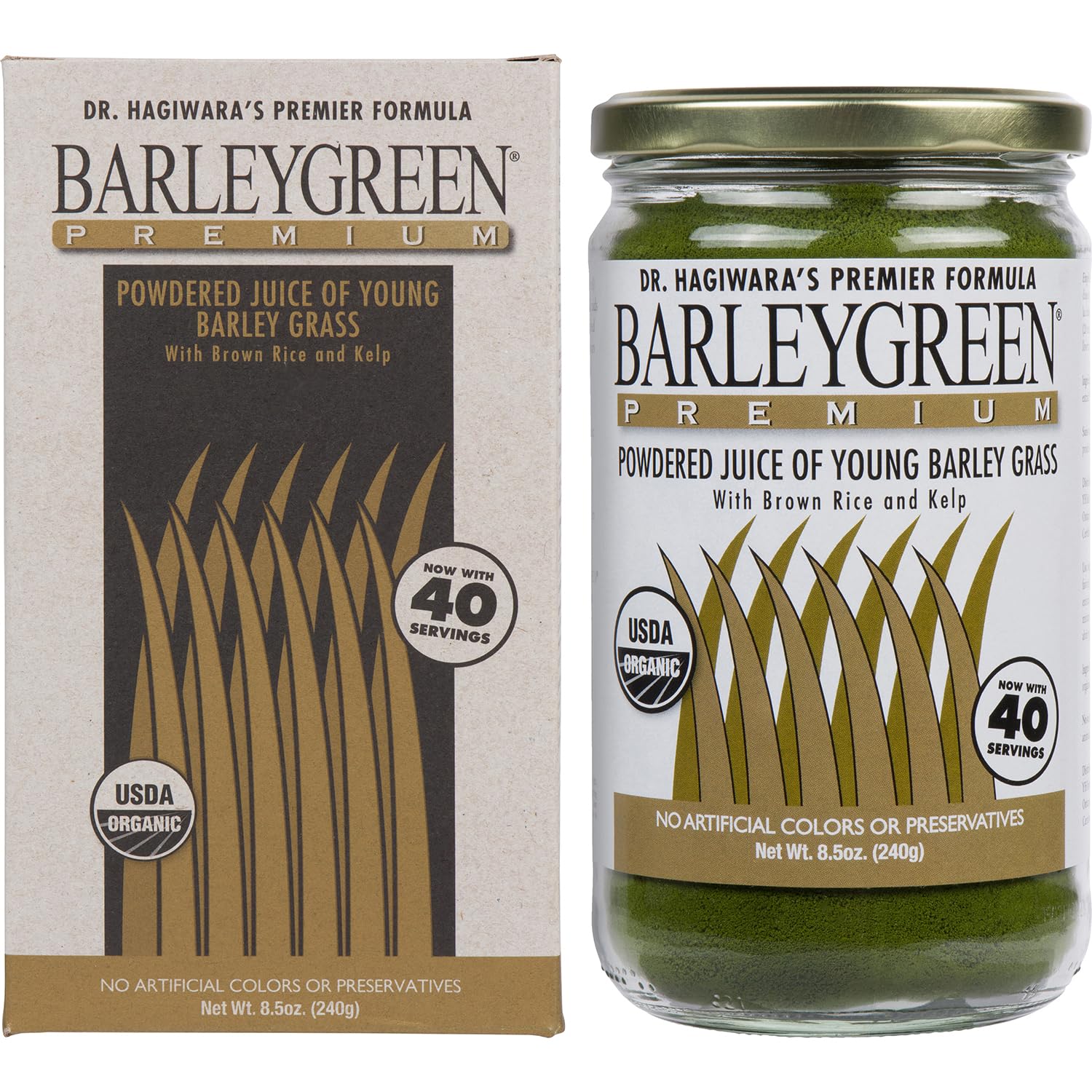 BARLEYGREEN ingredient-barleygrass-kelp highlights natural vitamins and minerals.