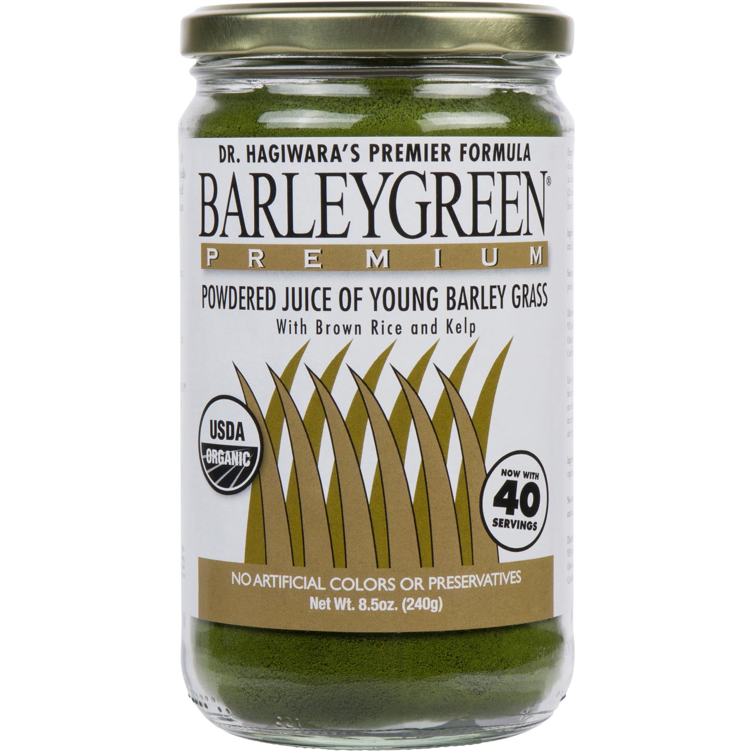 BARLEYGREEN BarleyGreen original bottle pour for quick, convenient daily use.