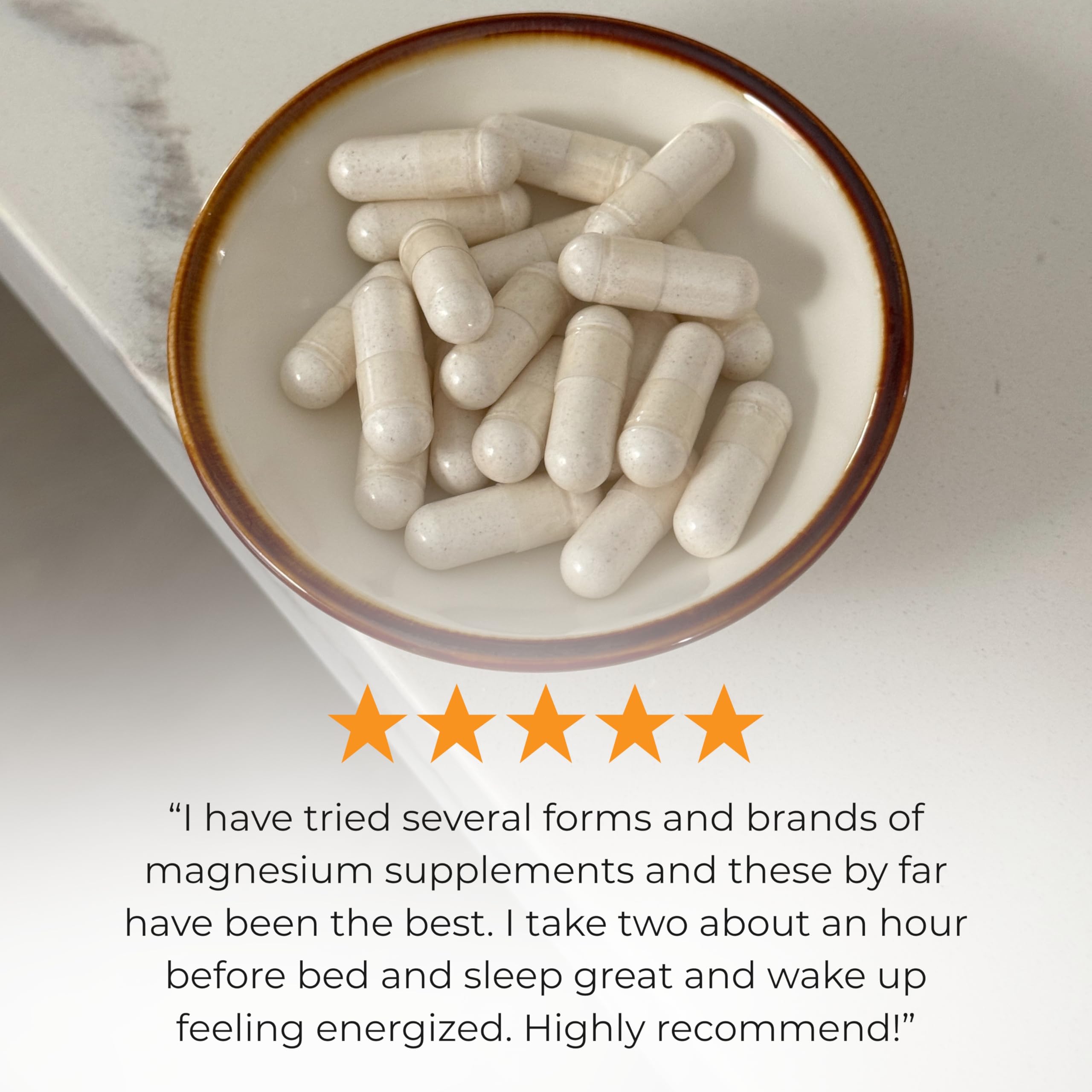 Barrett Recovery CALMg product feature close-up of ingredient icons