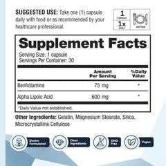 Nervala bottle pour showing convenient one-capsule daily dose for routine use.