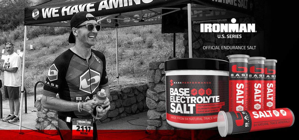 BASE Performance electrolytes support hydration and energy through intense training sessions.