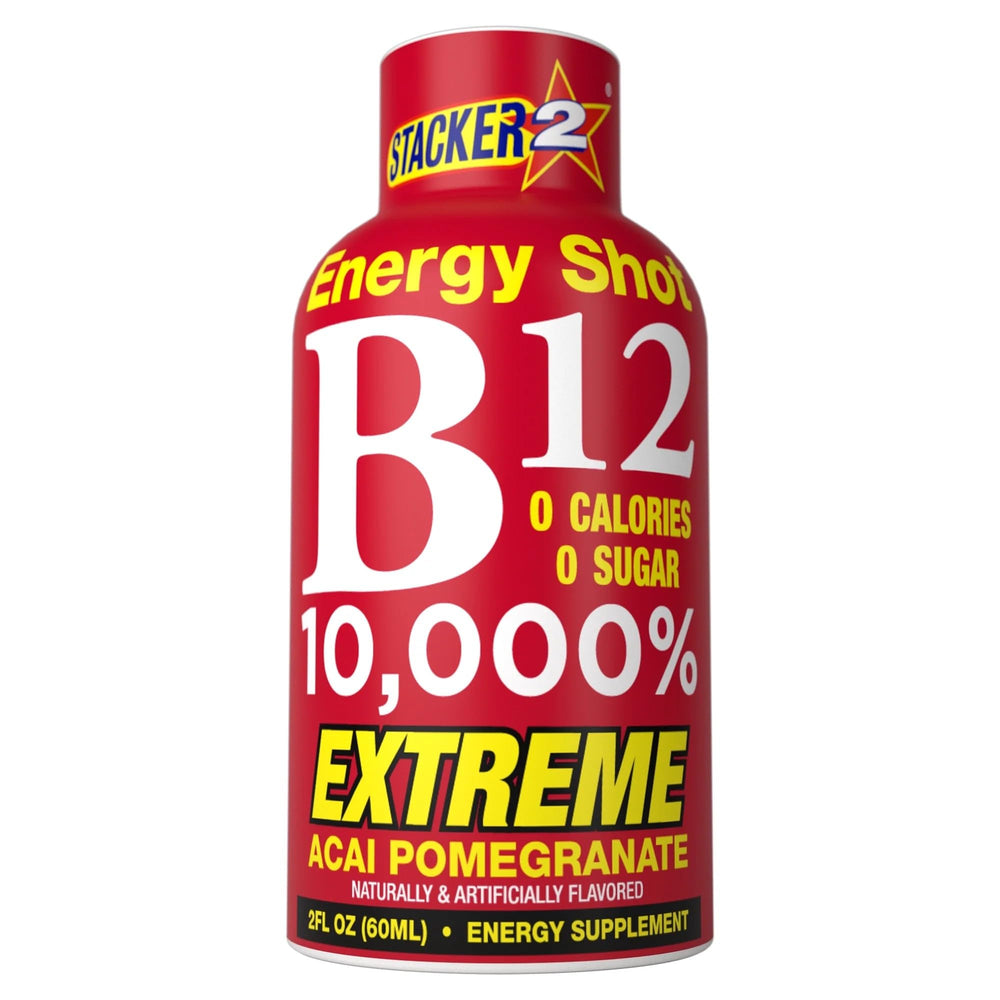 BASED BOX Stacker 2 bottle front showing vegan energy boost