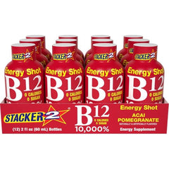 BASED BOX Stacker 2 bottle pour illustrating quick, calorie-free energy