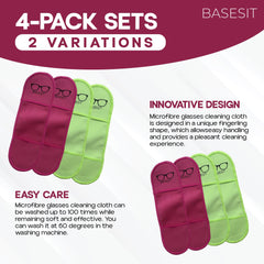 Basesit lens-cleaning on-the-go for clear smartphone screens.