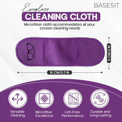 Basesit microfibra ultrafina para lentes, limpieza sin pelusa