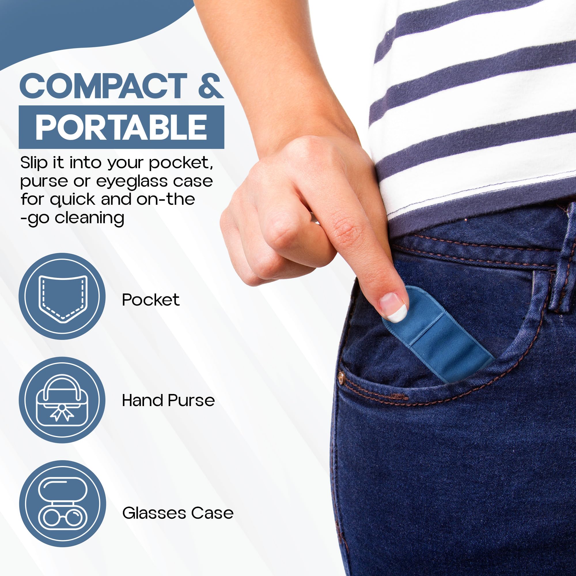 Basesit uso diario, ideal para limpieza en coche o bolso.