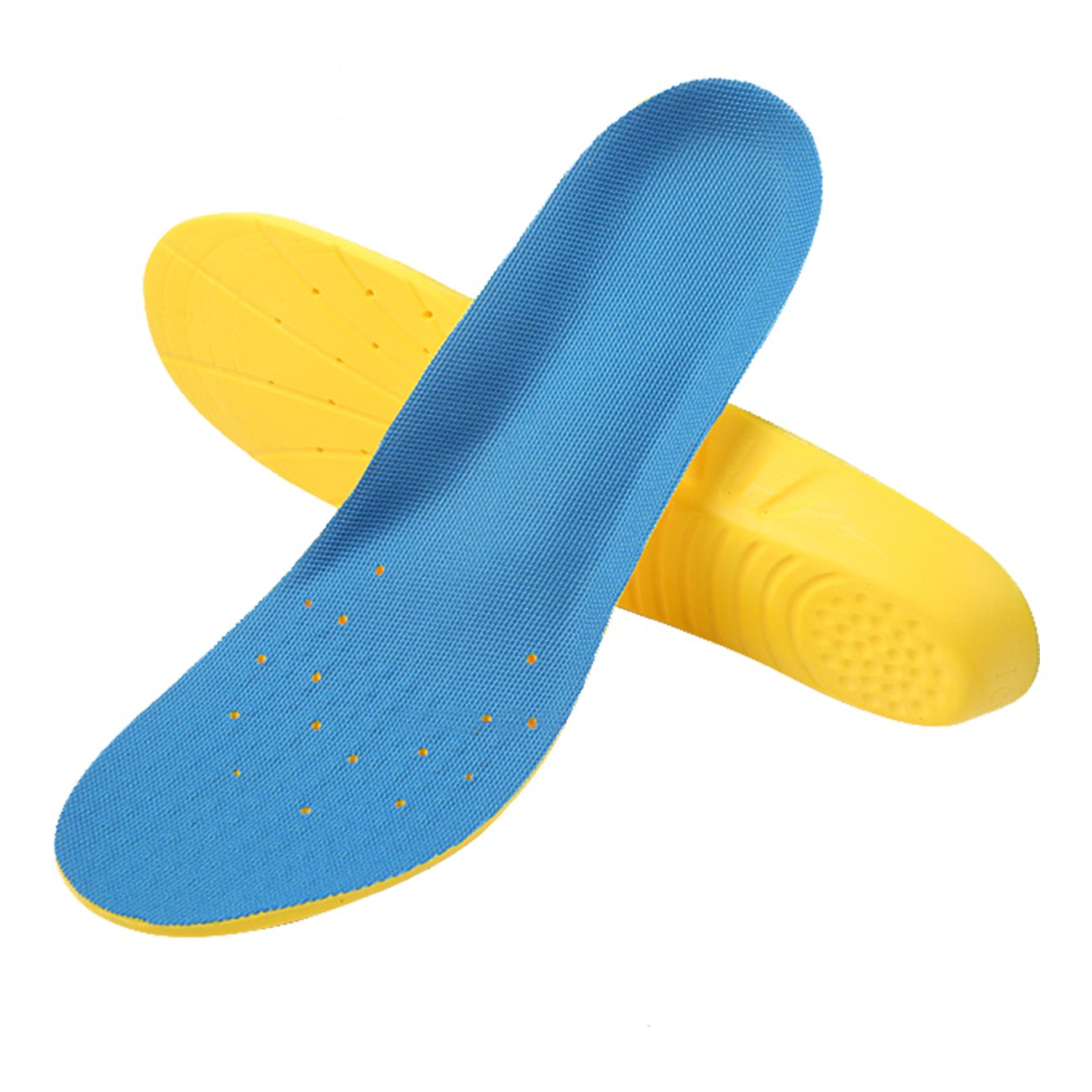 Basmile memory foam insole enhances comfort for long walks and commutes.
