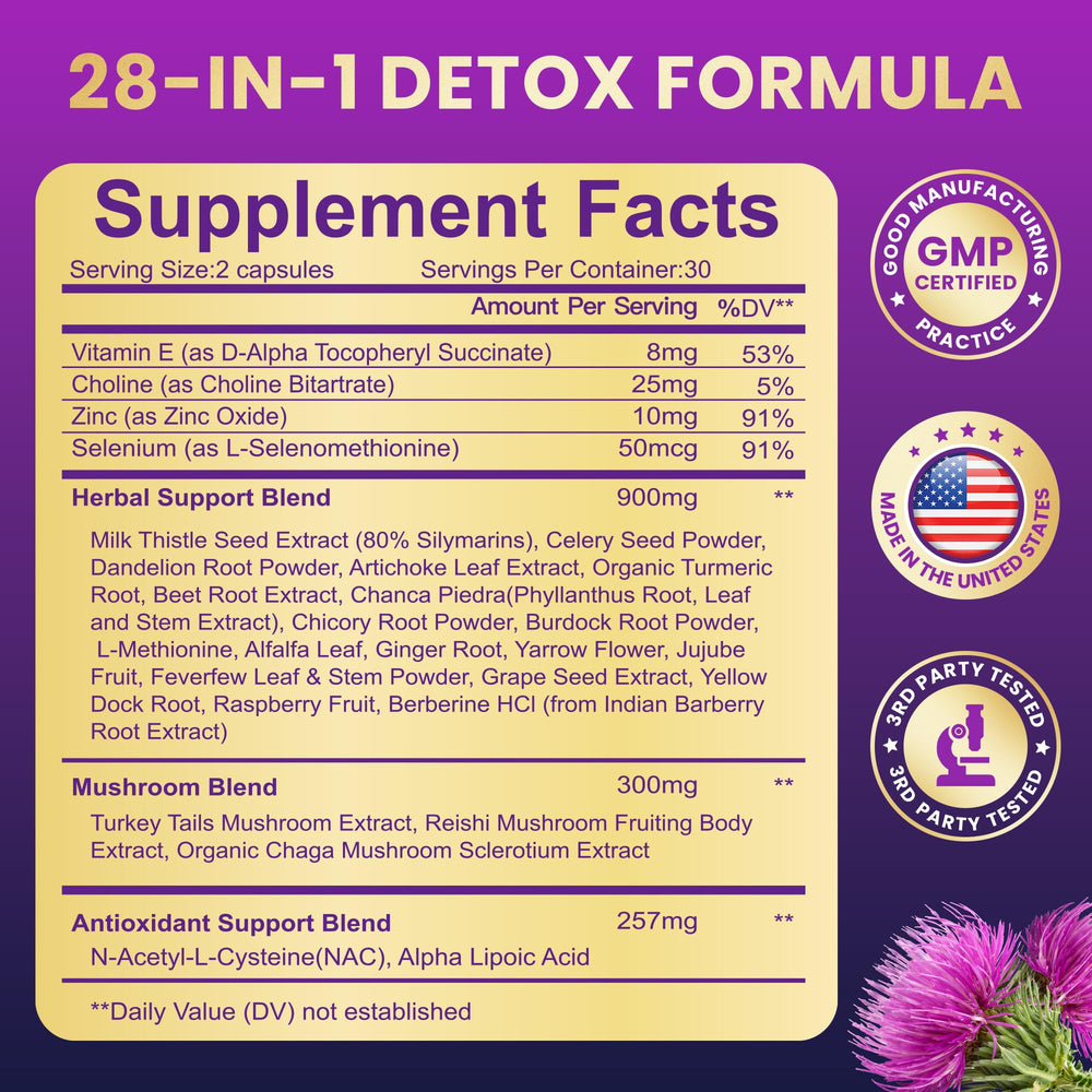 Baszy 28-in-1 Liver Cleanse capsules close-up highlights smooth capsule texture for daily dosing