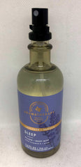 Bath & Body Works Aromatherapy Pillow Mist bottle releasing calming lavender vanilla aroma for restful sleep