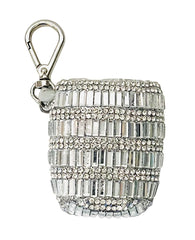 Bath & Body Works baguette gemstones PocketBac holder with clip keeps sanitizer handy.
