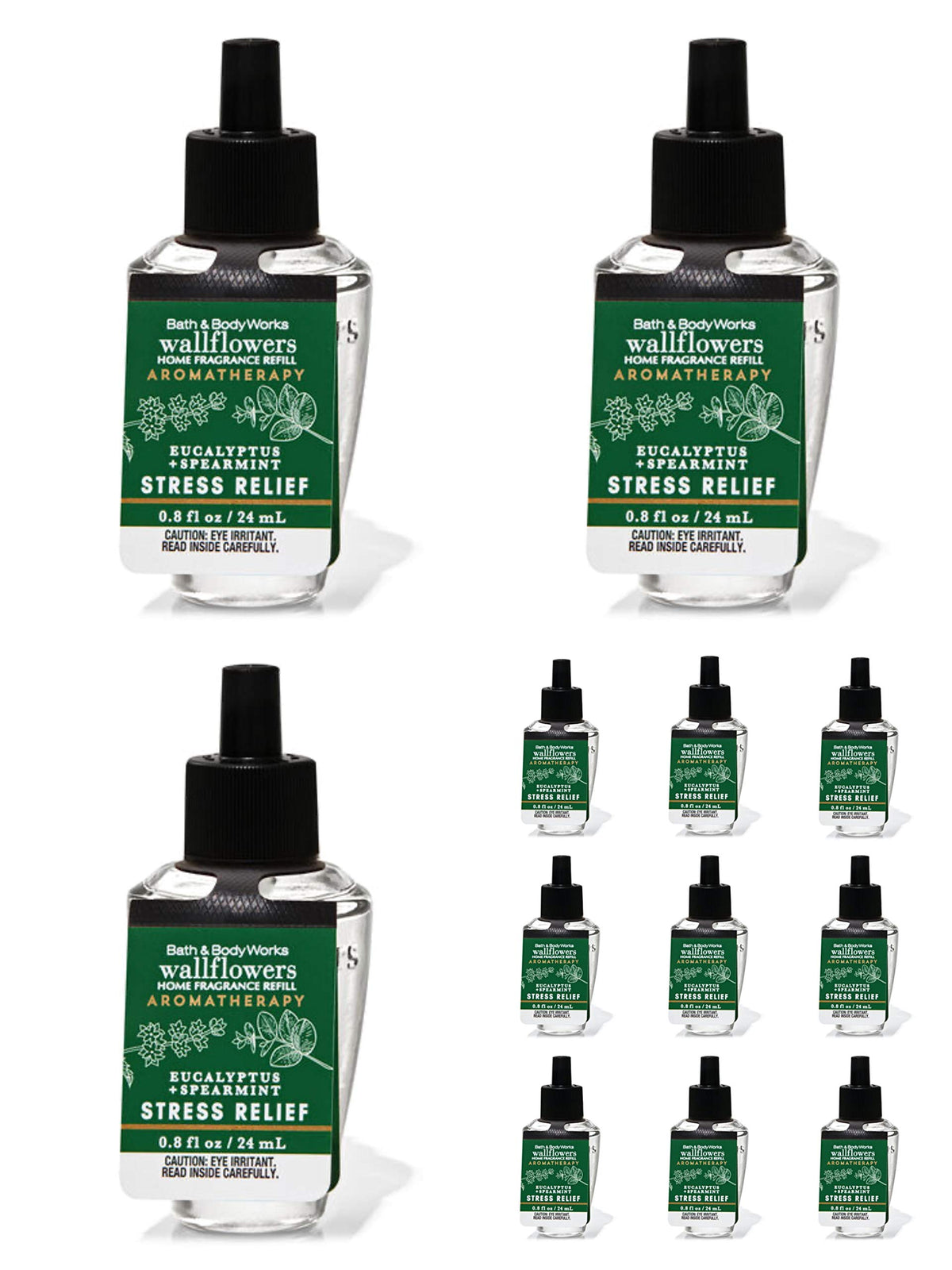 Bath & Body Works Eucalyptus Spearmint Wallflowers refills offer lasting fragrance for rooms