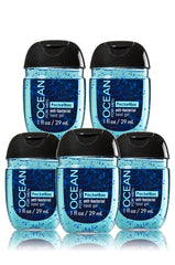 Bath & Body Works Ocean for Men Pocketbac bundle pack showing compact hand sanitizer set
