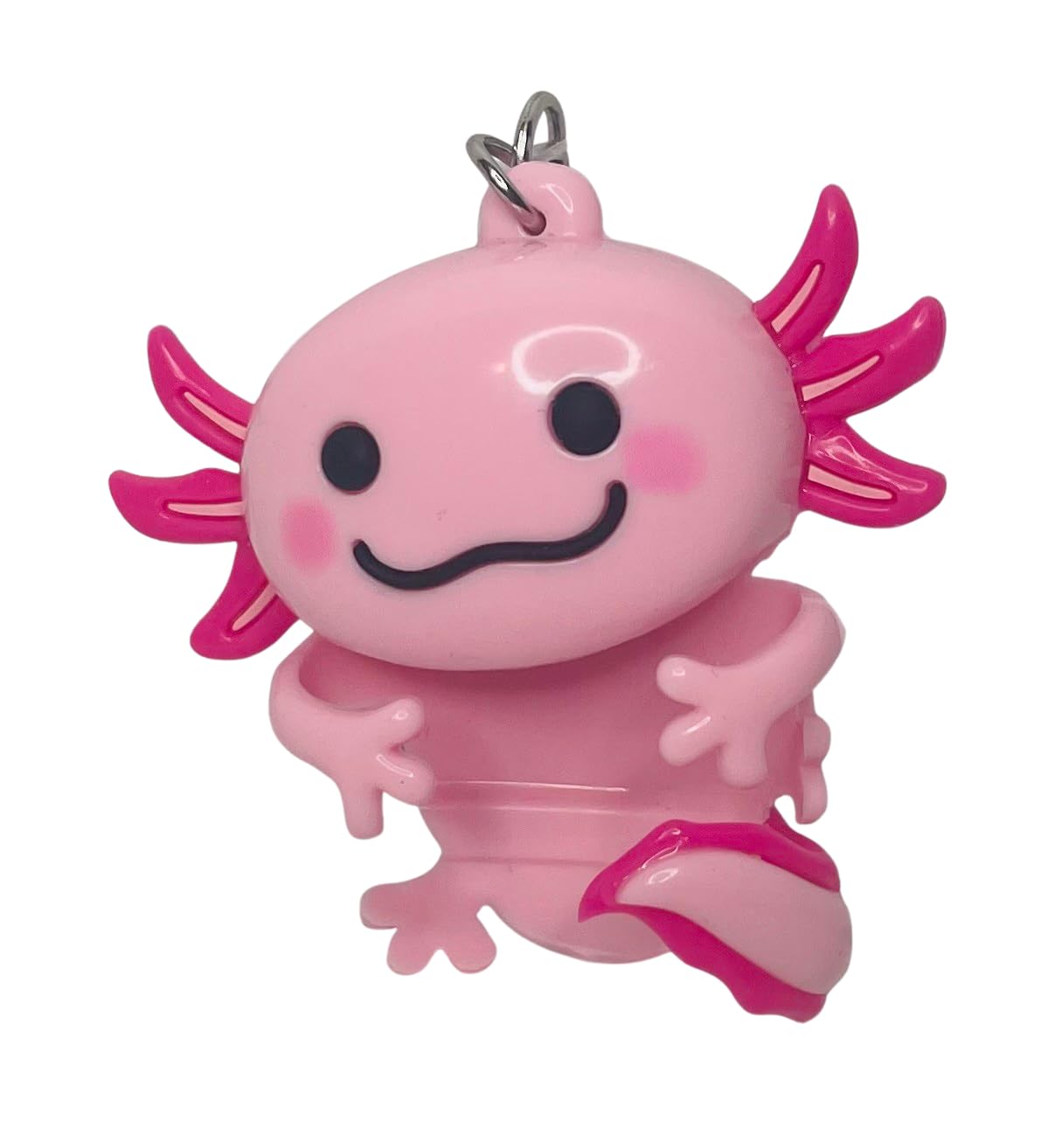 Bath & Body Works Pink Axolotl PocketBac Holder showing portable carry option