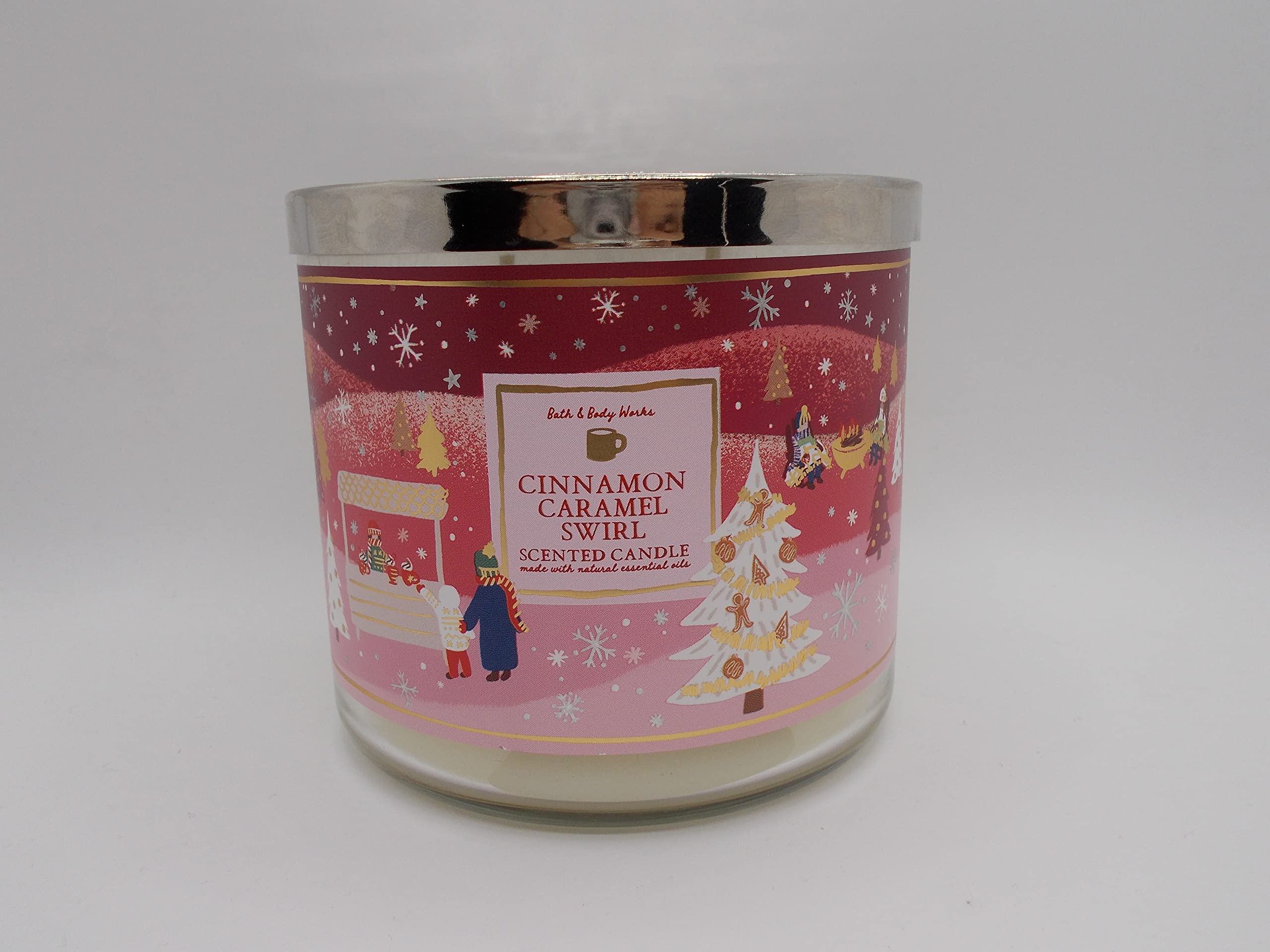 Bath & Body Works White Barn 3-Wick Candle packaging varies for seasonal display