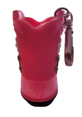 Bath and Body Works pink cowboy boot side view shows a durable, playful design for daily use.
