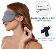 BATHRINS Sleeping Mask 2 Pack ice-silk-side cool fabric for warm weather comfort.