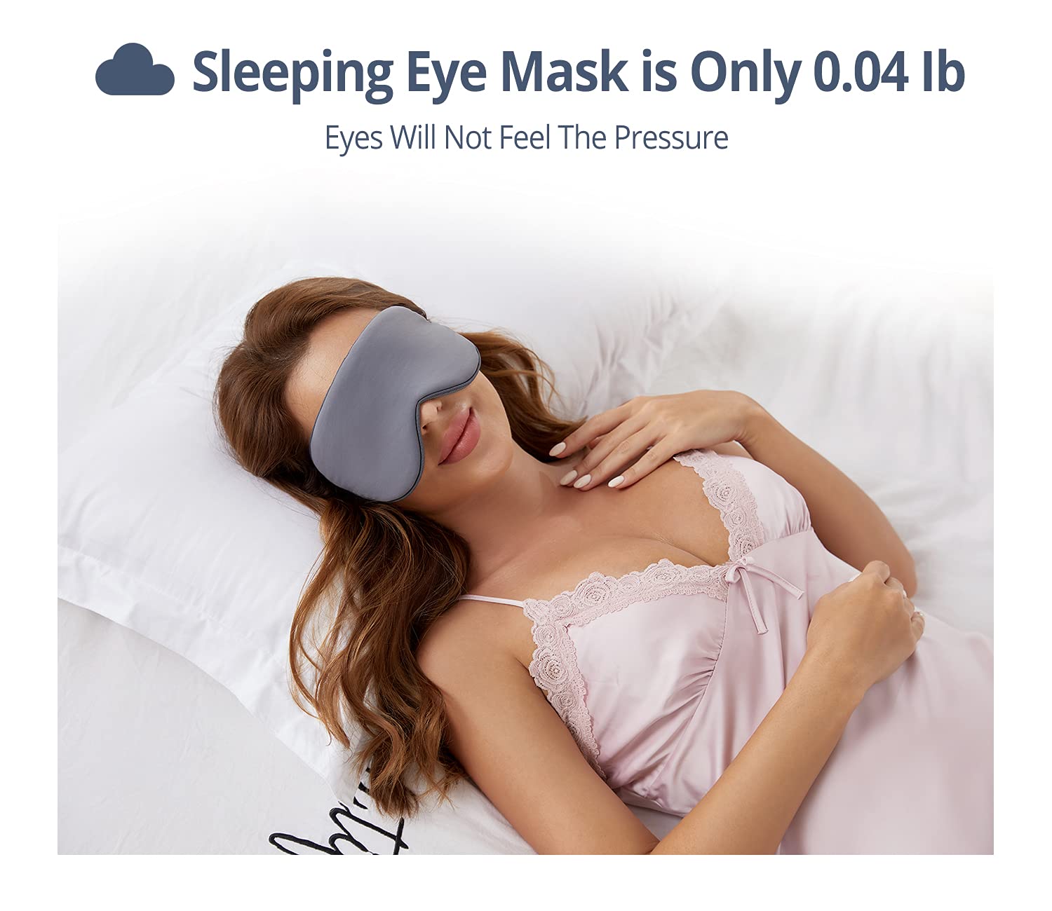 BATHRINS Sleeping Mask 2 Pack warm-polyester-side provides cozy warmth on chilly nights.