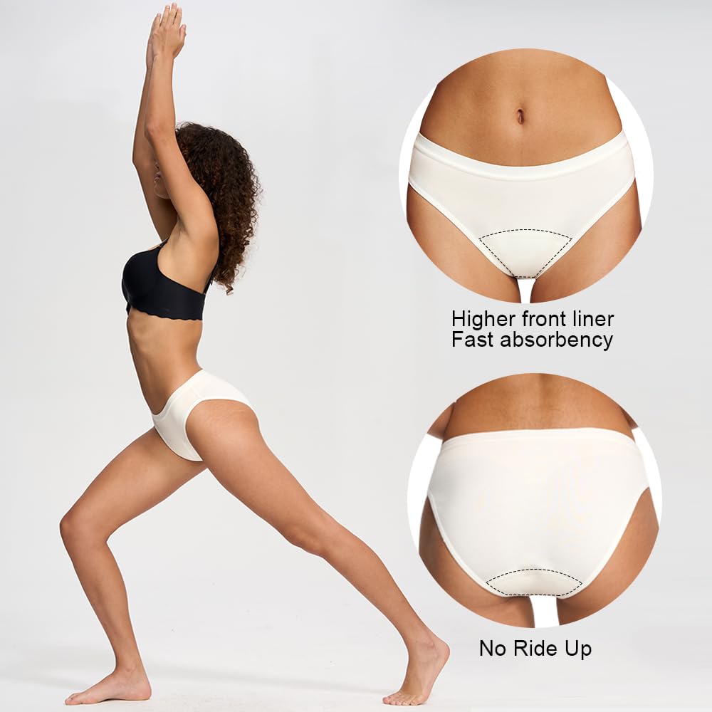 Battewa low waist bikini fit underwear pairs with many outfits.